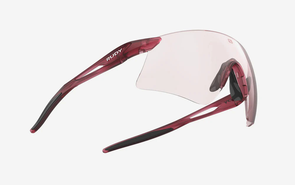 RUDY PROJECT ASTRAL SPHERE Frozen Cherry Mat IMPACTX™ -valokromaattiset linssit Punainen