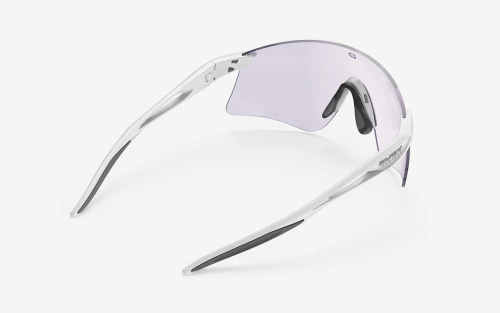 RUDY PROJECT ASTRAL SPHERE -lasit Valkoiset IMPACTX™-linssit Photochromic Laser Purple -valokromaattinen laser violetti