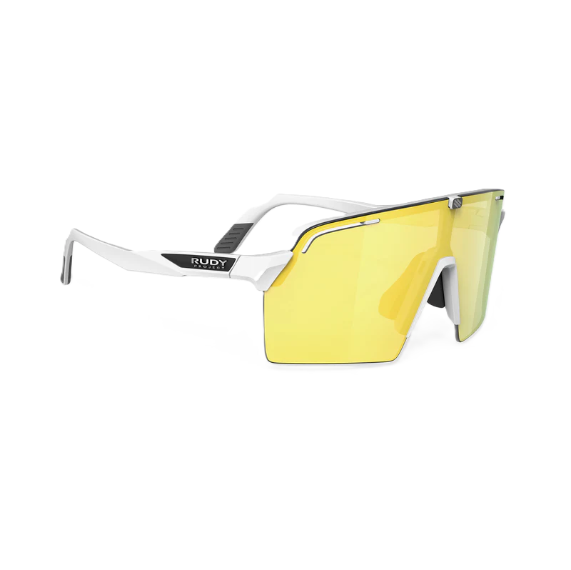 RUDY PROJECT SPINSHIELD PRO -lasit Valkoinen RP-optiikka Multilaser keltaiset linssit