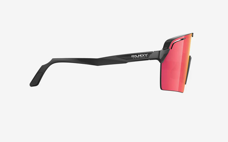 RUDY PROJECT SPINSHIELD PRO -lasit Musta RP-optiikka Multilaser-punaiset linssit