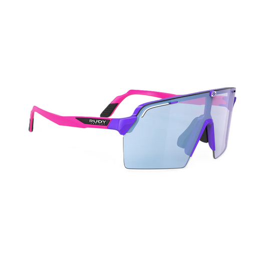 RUDY PROJECT SPINSHIELD PRO -lasit vaaleanpunaiset / violetit RP Optics Multilaser Ice -linssit