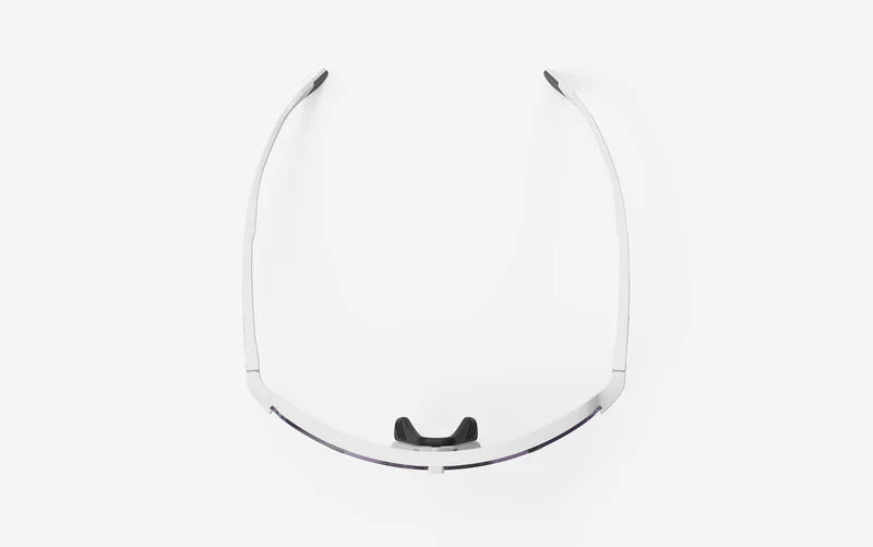 RUDY PROJECT SPINSHIELD PRO -lasit Valkoiset IMPACTX™-linssit Photochromic Laser Purple -valokromaattinen laser violetti