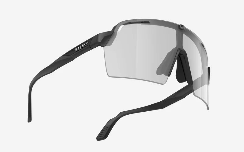 RUDY PROJECT SPINSHIELD PRO -lasit Matt Black IMPACTX™ -linssit Photochromic Laser Black -valokromaattinen laser musta