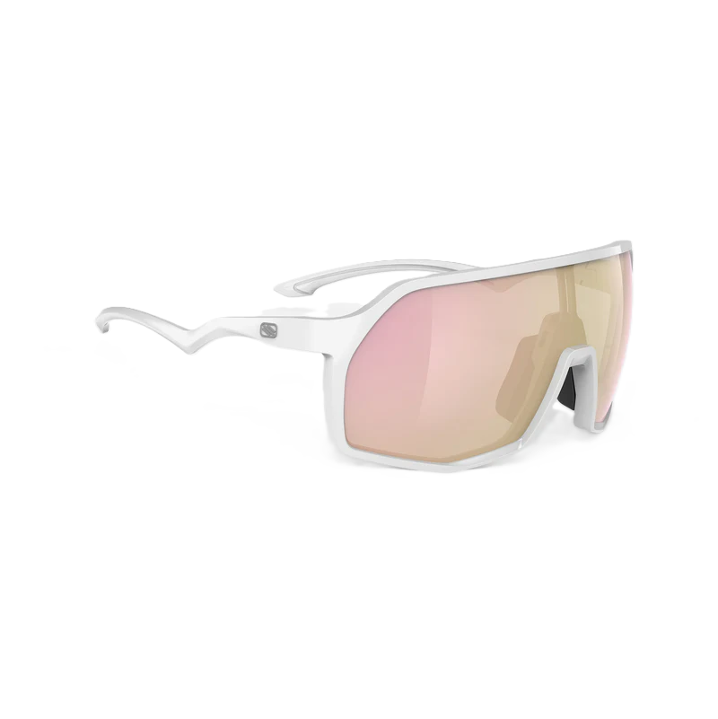 RUDY PROJECT THUNDER -lasit Valkoinen RP-optiikka Multilaser Rose Gold -linssit