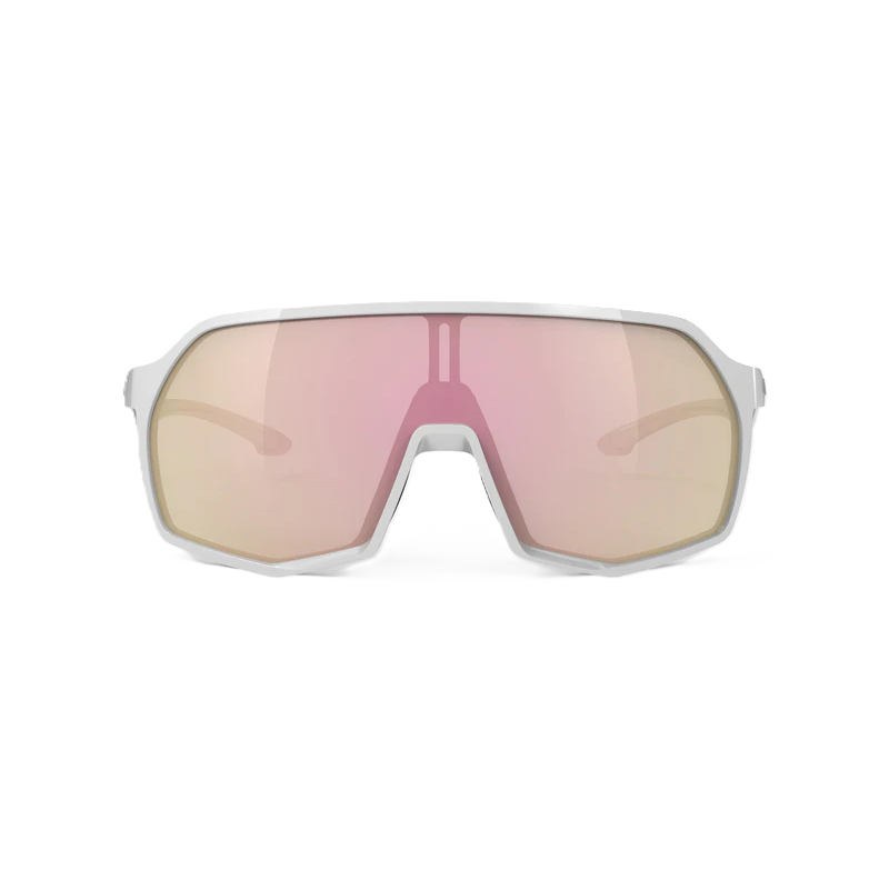 RUDY PROJECT THUNDER -lasit Valkoinen RP-optiikka Multilaser Rose Gold -linssit
