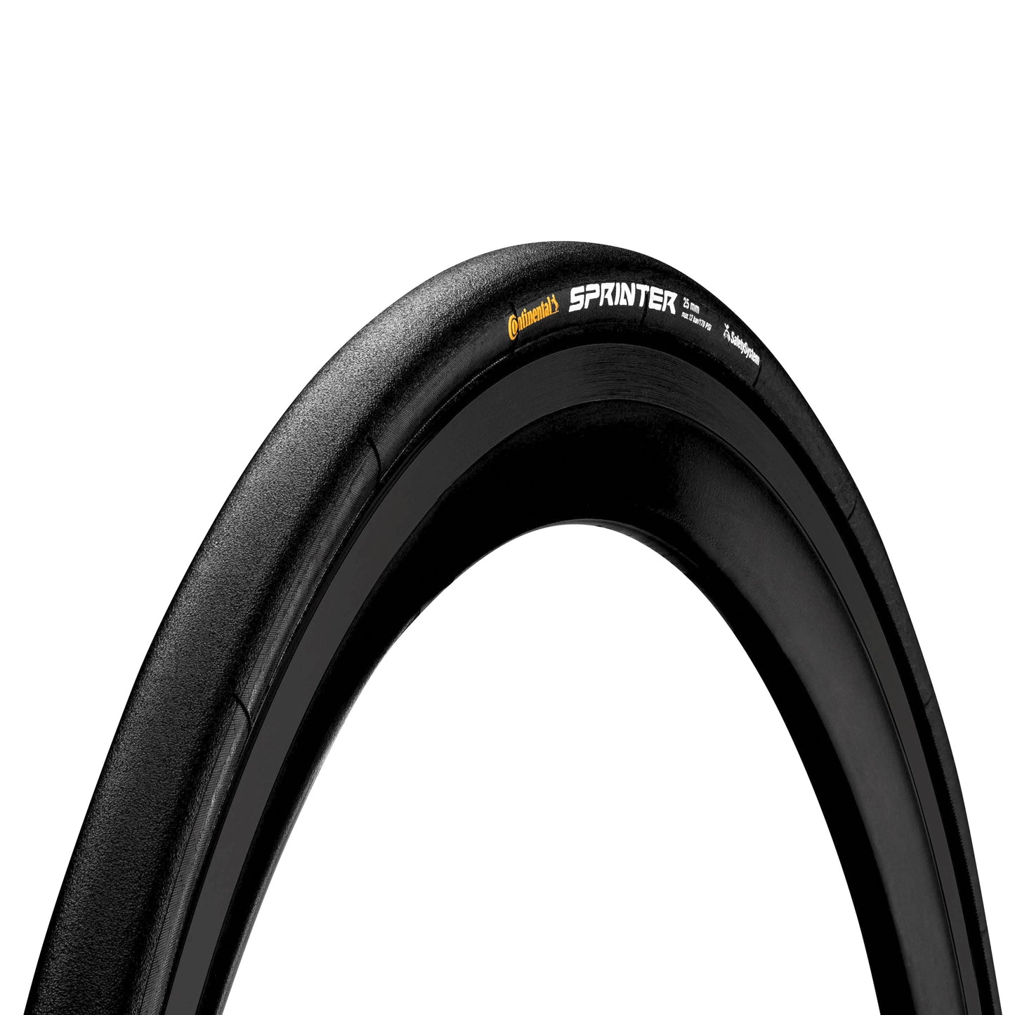 CONTINENTAL SPRINTER 700x22c Tubular-rengas Musta