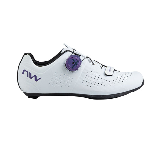 NORTHWAVE STORM CARBON Naisten maantiekengät Valkoinen/violetti