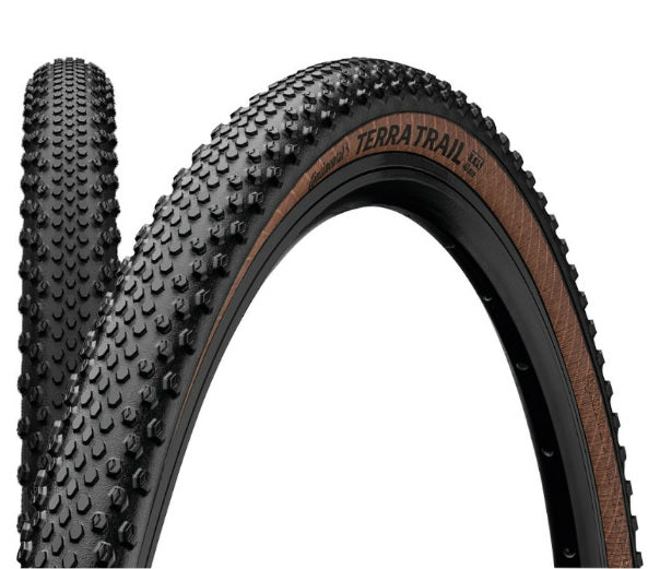 CONTINENTAL TERRA TRAIL PROTECTION 700x40c Tubeless Ready Ruskea rengas