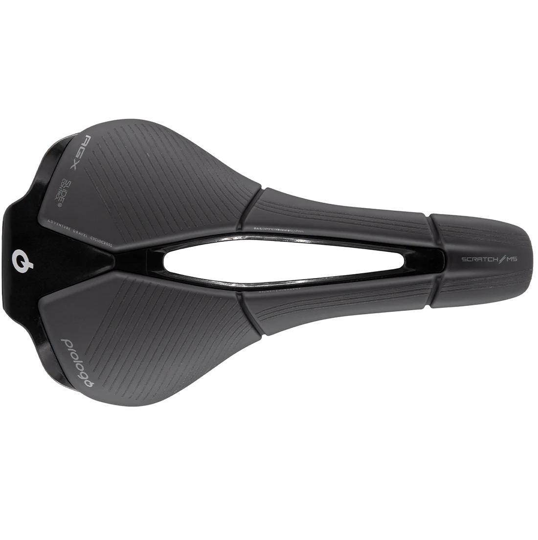 PROLOGO SCRATCH M5 PAS AGX Satula W/ SLIDE CONTROL Tirox Rails Musta