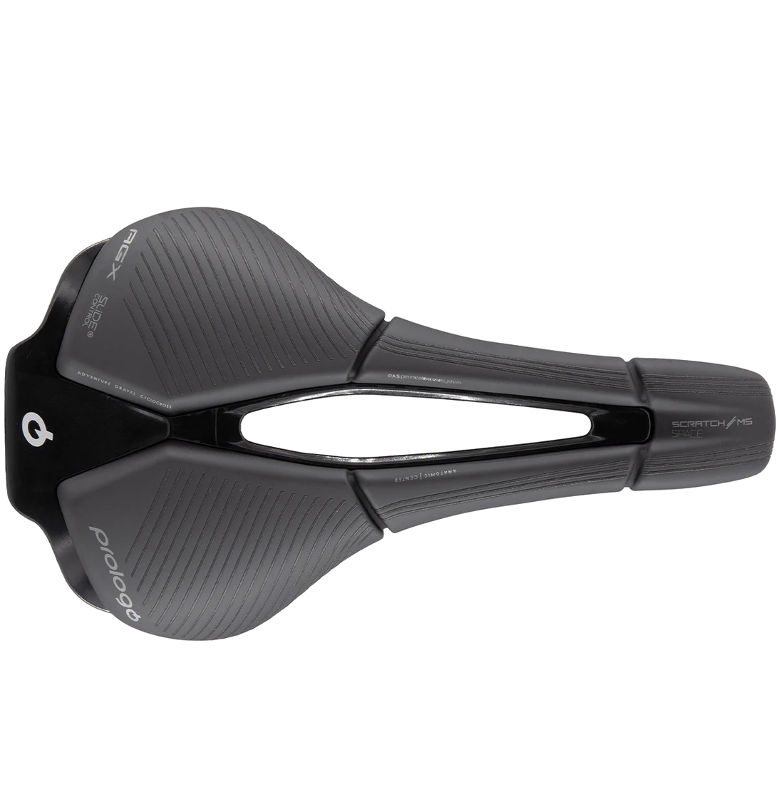 Satula PROLOGO SCRATCH M5 PAS SPACE AGX W/ SLIDE CONTROL Kiskot Tirox Musta