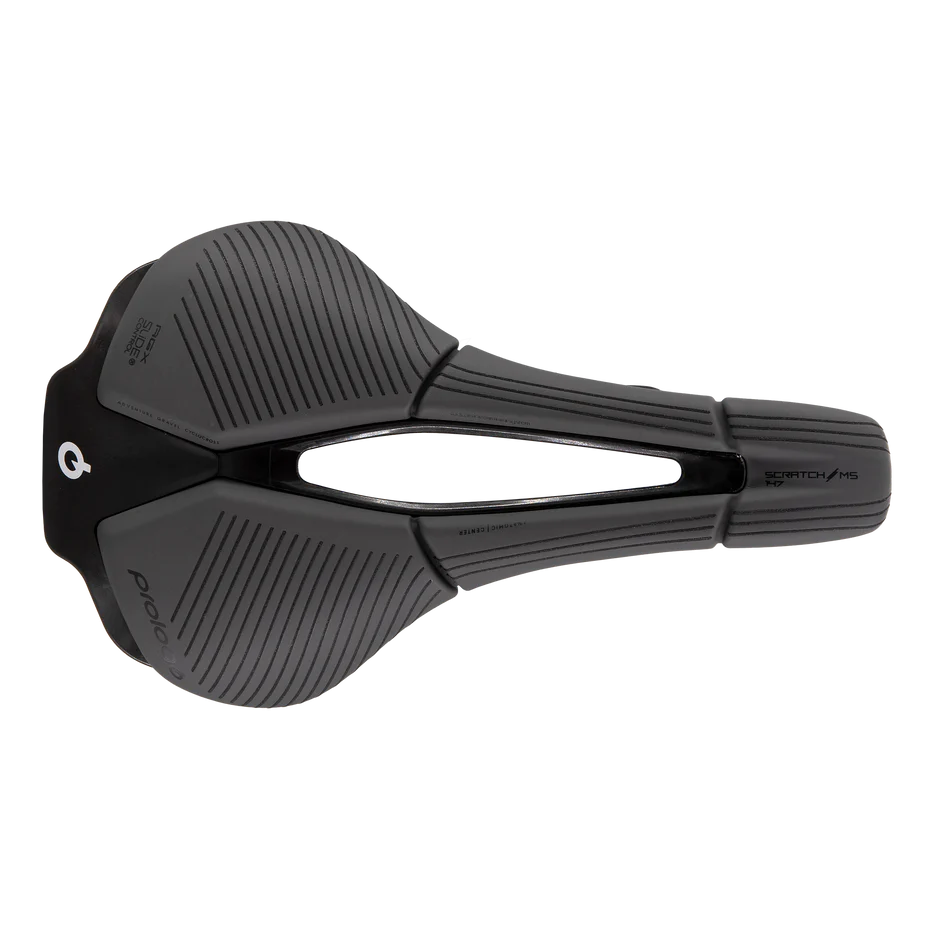 PROLOGO SCRATCH M5 AGX PAS 147mm Satula Tirox Rails Musta