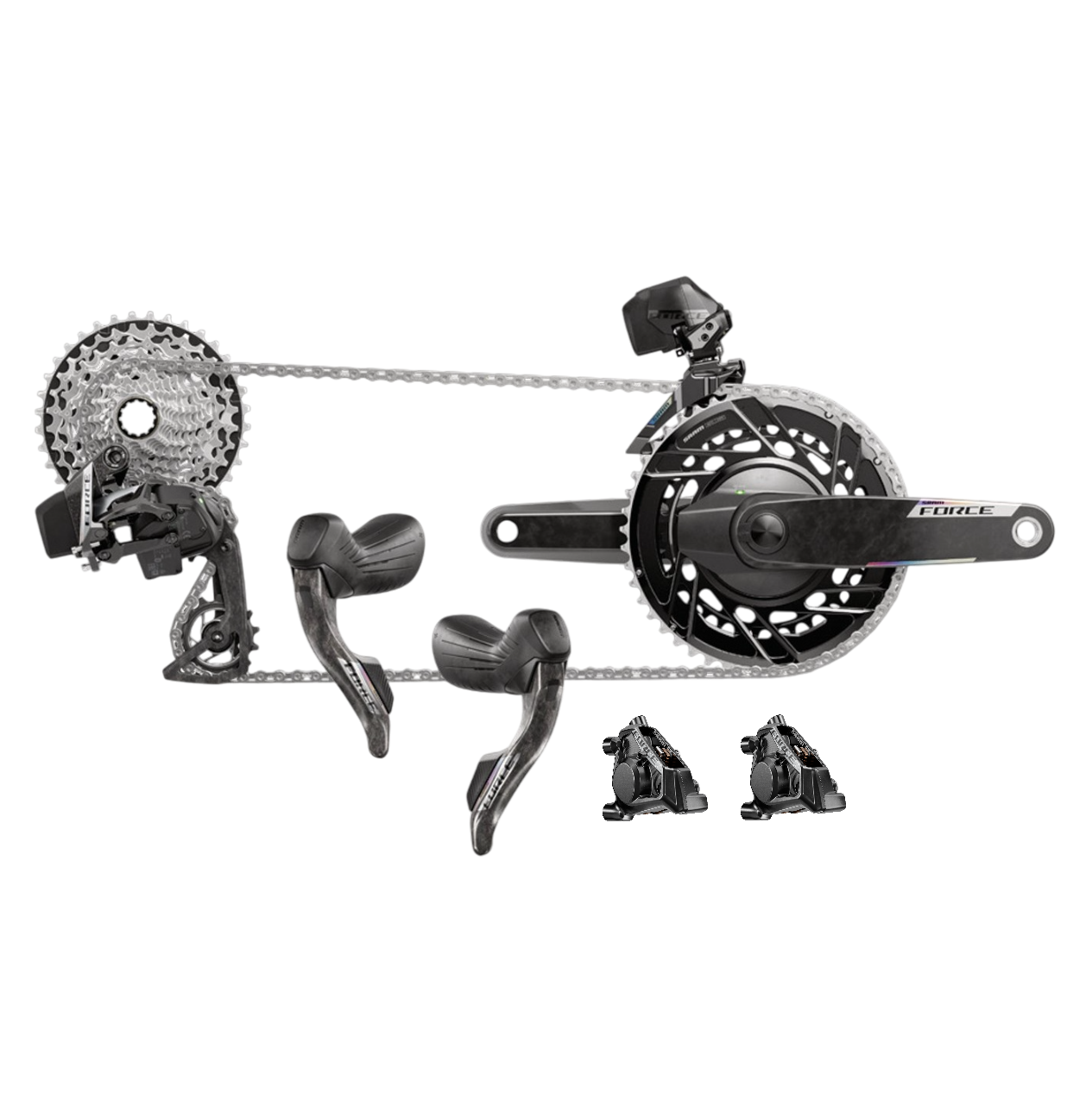 SRAM FORCE AXS E1 2x12V paketti