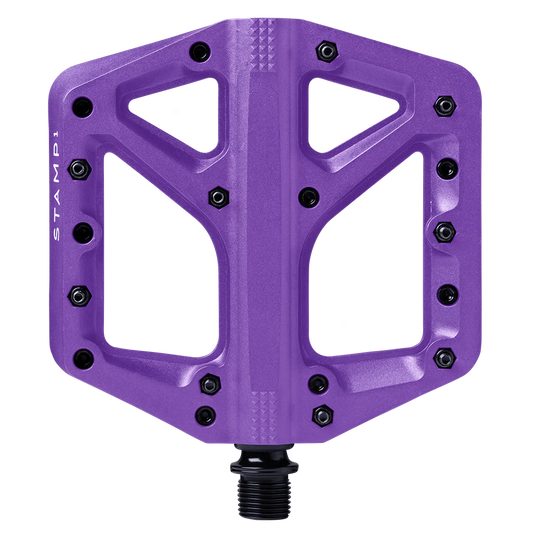 Litteät polkimet CRANKBROTHERS STAMP 1 Suuri violetti