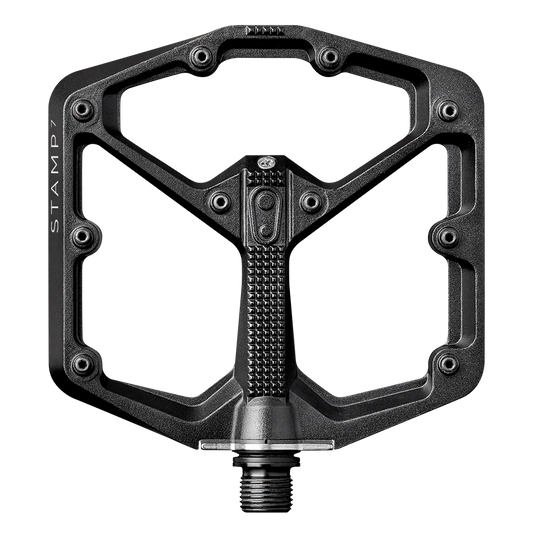 CRANKBROTHERS STAMP 7 Suuret litteät polkimet musta