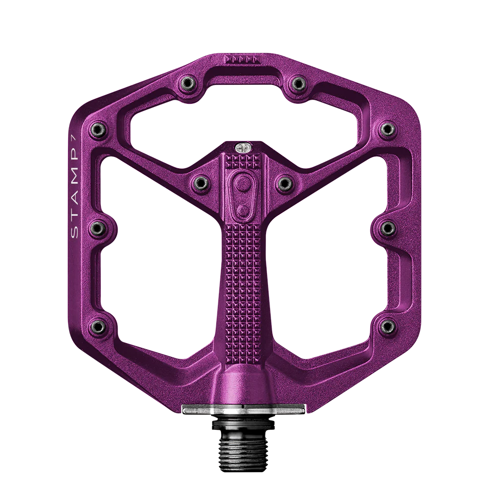 Litteät polkimet CRANKBROTHERS STAMP 7 Pieni Violetti