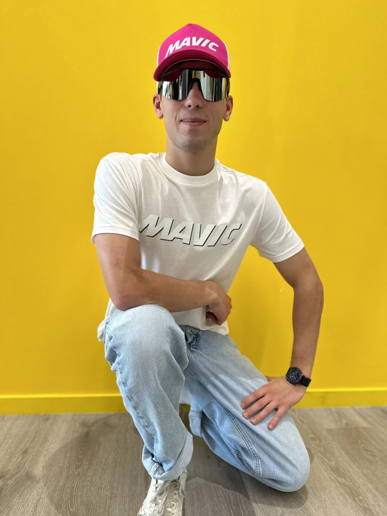 MAVIC CORPORATE LOGO T-paita Valkoinen
