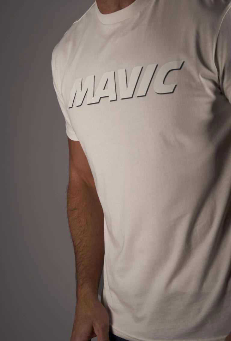 MAVIC CORPORATE LOGO T-paita Valkoinen