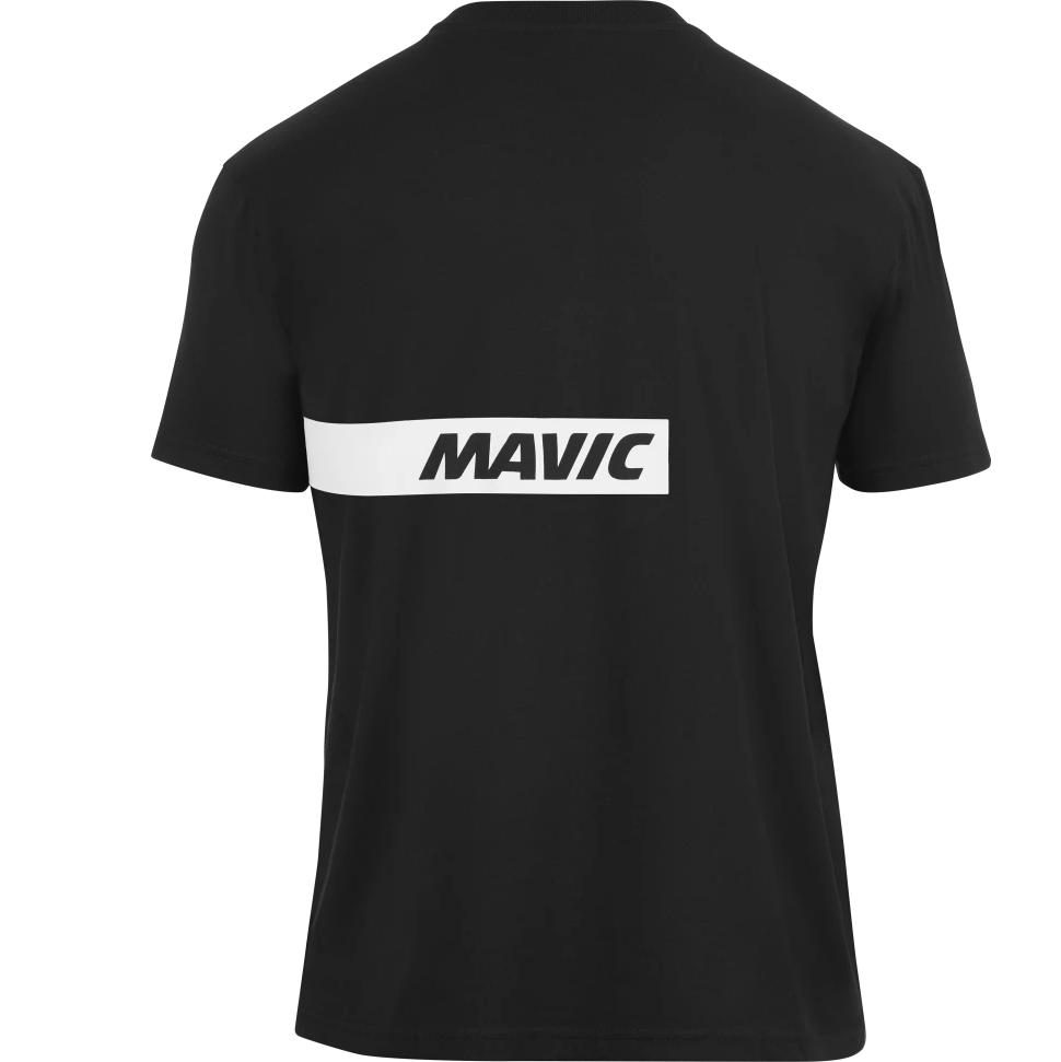 MAVIC CORPORATE STRIPE T-paita Musta