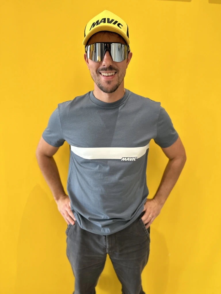 MAVIC CORPORATE STRIPE t-paita sininen