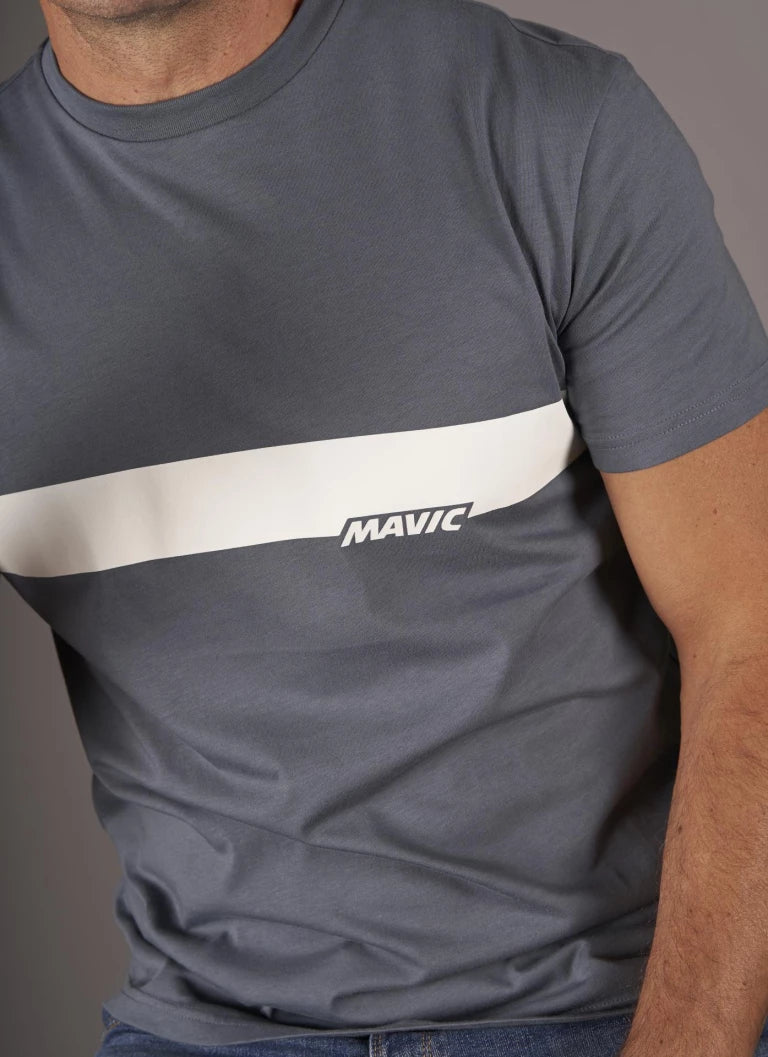 MAVIC CORPORATE STRIPE t-paita sininen