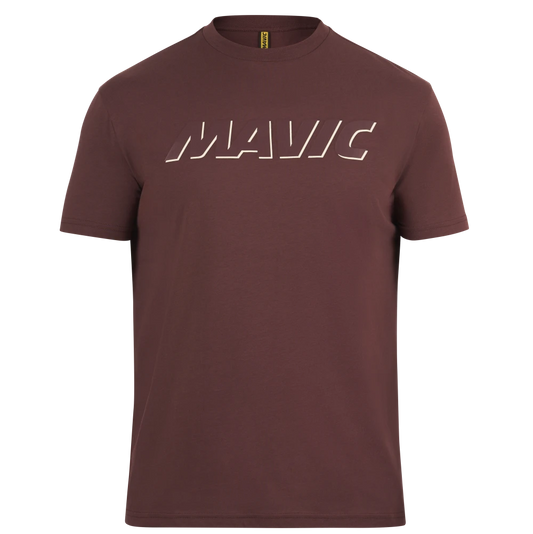 MAVIC CORPORATE LOGO Aubergine T-paita