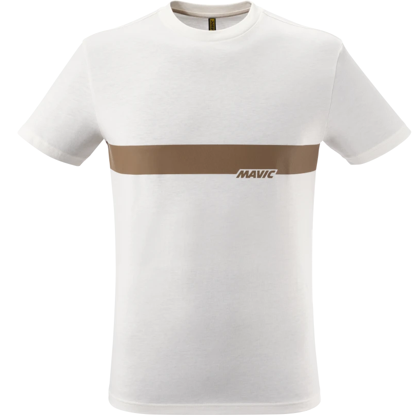 MAVIC CORPORATE STRIPE t-paita valkoinen