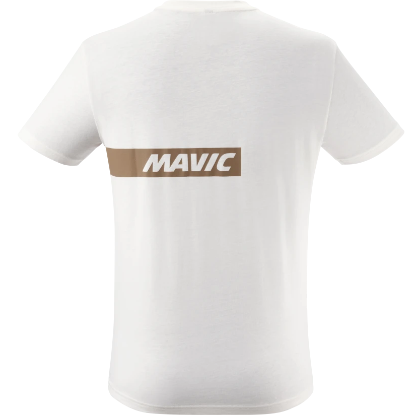 MAVIC CORPORATE STRIPE t-paita valkoinen