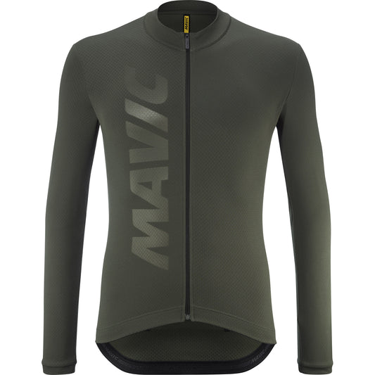 MAVIC AKSIUM THERMO pitkähihainen Jersey vihreä