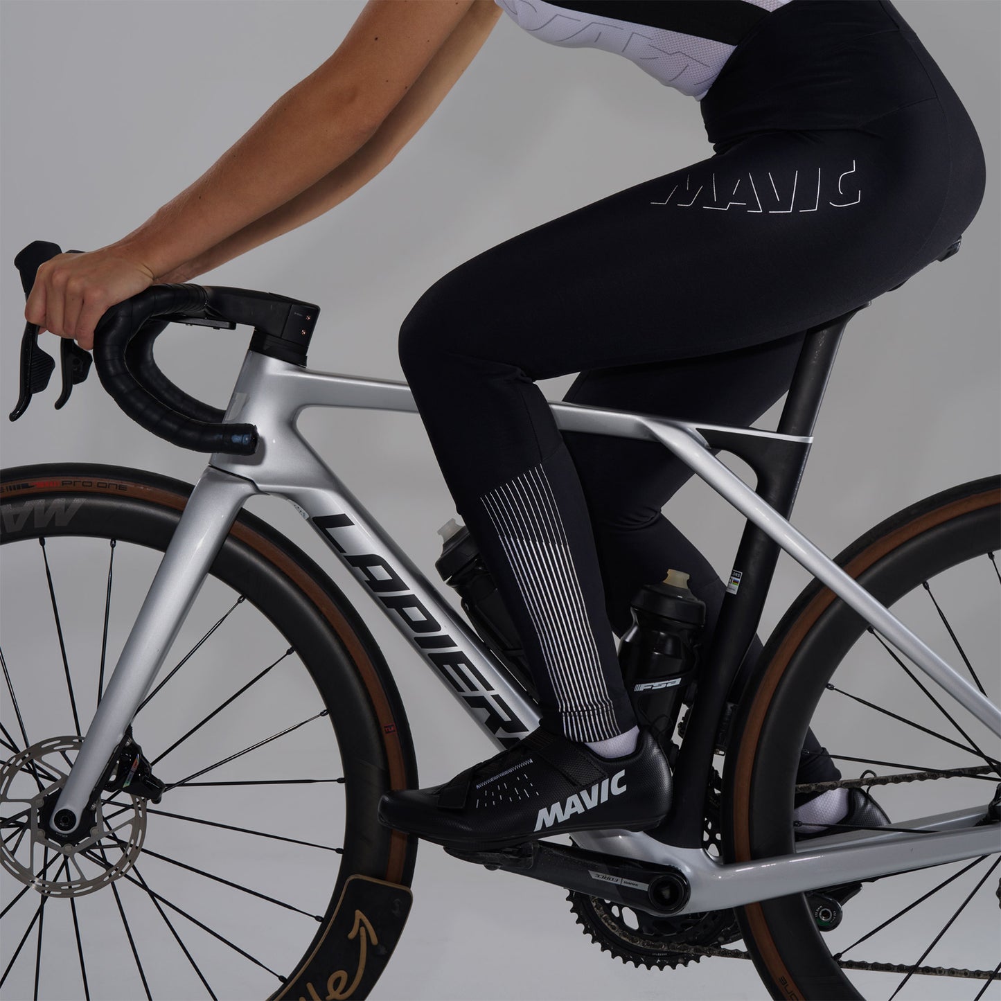 Naisten MAVIC AKSIUM THERMO Bib Tight Musta
