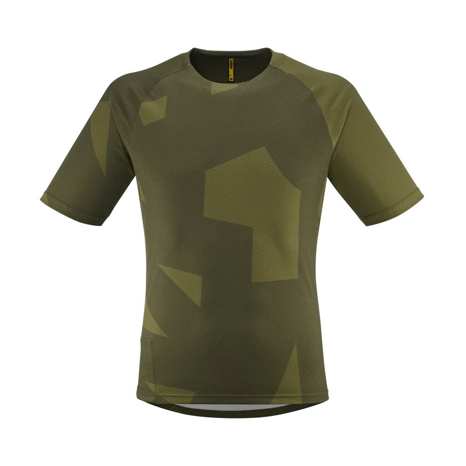 MAVIC DEEMAX ENDURO lyhythihainen Camo Jersey Oliivinvärinen