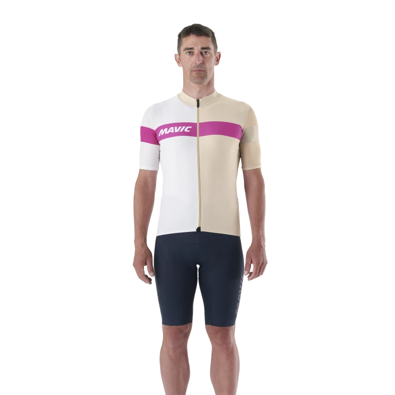 MAVIC KSYRIUM PRO lyhythihainen trikoo Beige