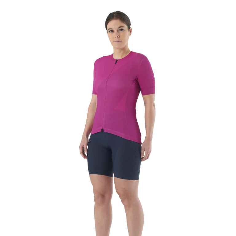 MAVIC AKSIUM GRAPHIC Naisten lyhythihainen Jersey Fushia