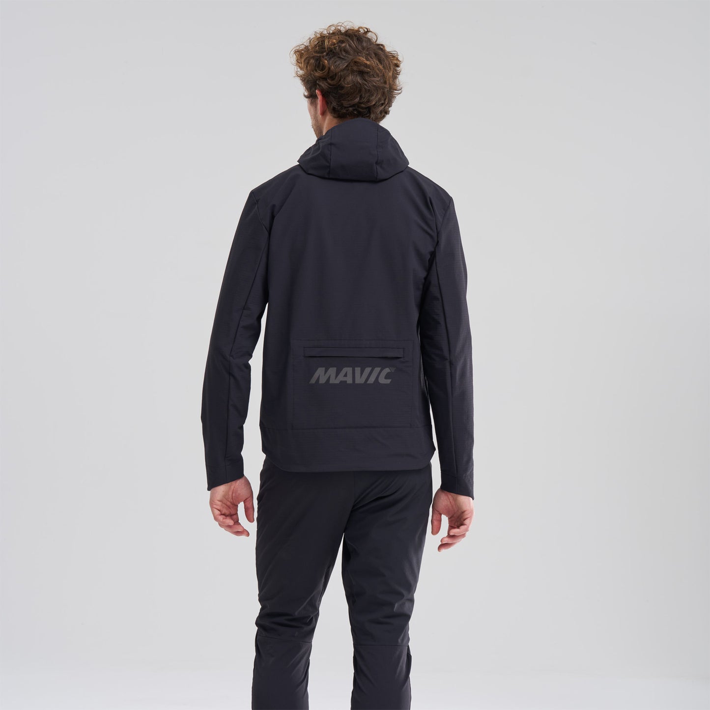 MAVIC DEEMAX THERMO WIND HOODIE takki Musta