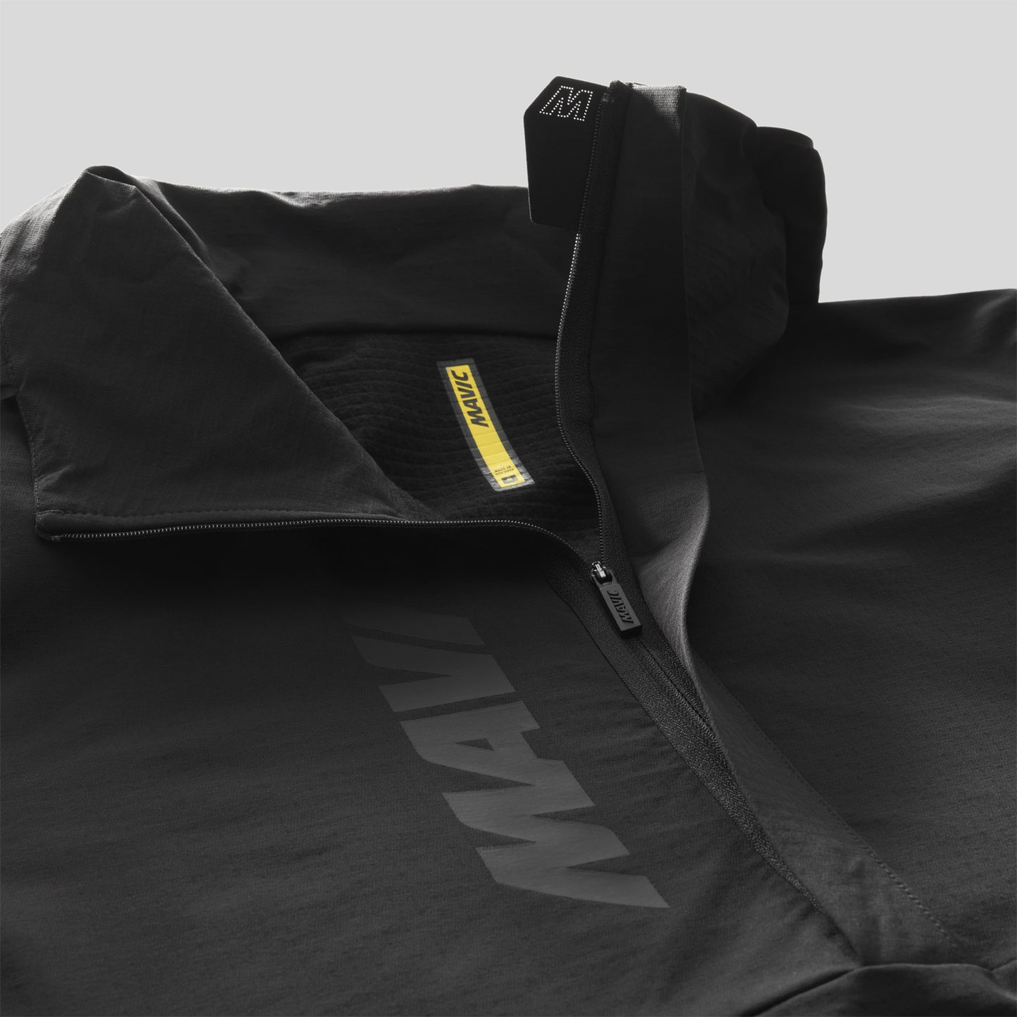 MAVIC DEEMAX THERMO WIND HOODIE takki Musta