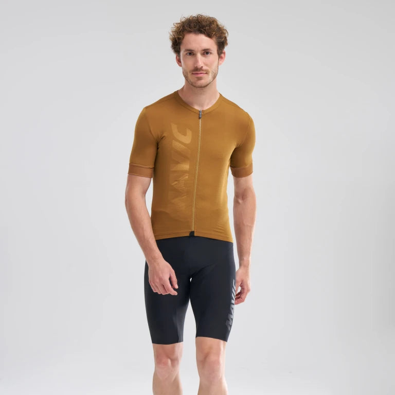 MAVIC AKSIUM lyhythihainen Jersey ruskea