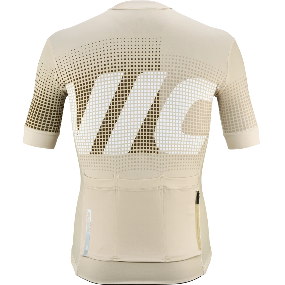 MAVIC AKSIUM GRAPHIC lyhythihainen Jersey Beige