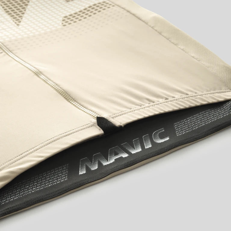 MAVIC AKSIUM GRAPHIC lyhythihainen Jersey Beige