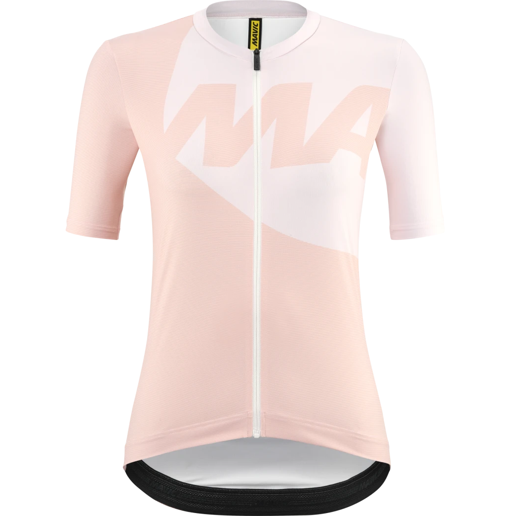 Naisten vaaleanpunainen MAVIC ICON GRAPHIC lyhythihainen trikoo