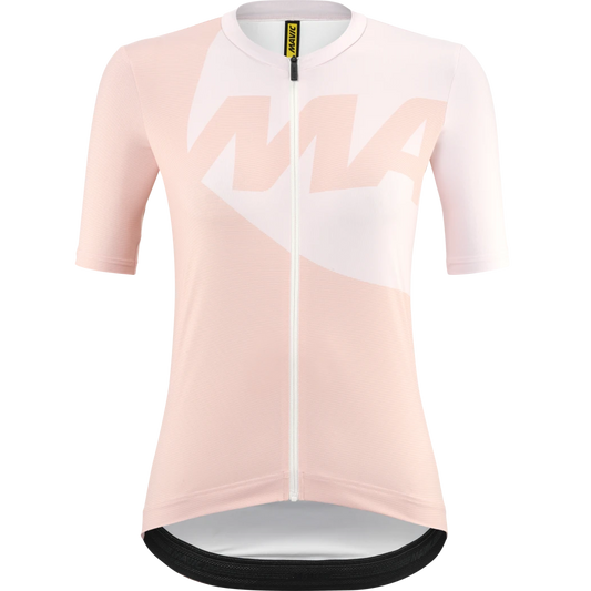 Naisten vaaleanpunainen MAVIC ICON GRAPHIC lyhythihainen trikoo