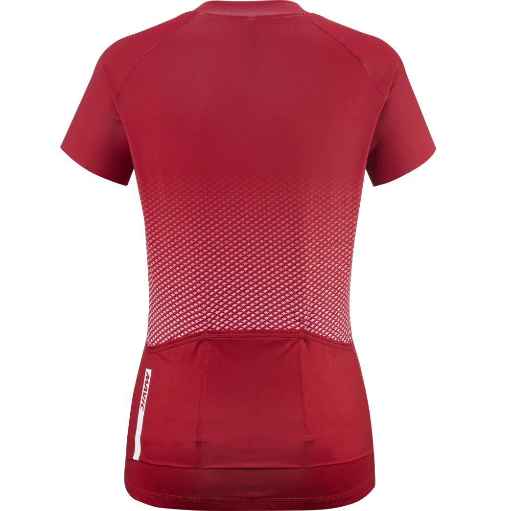 Naisten MAVIC AKSIUM lyhythihainen Jersey punainen