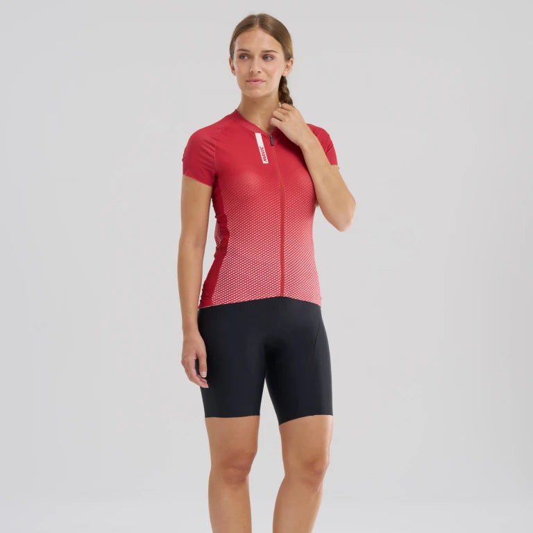 Naisten MAVIC AKSIUM lyhythihainen Jersey punainen