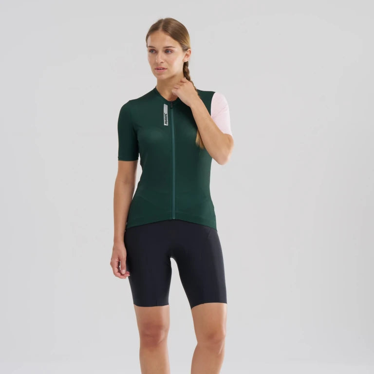 MAVIC ESSENTIAL Naisten lyhythihainen Jersey vihreä