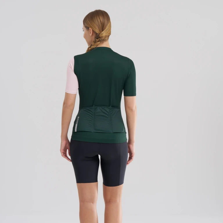 MAVIC ESSENTIAL Naisten lyhythihainen Jersey vihreä