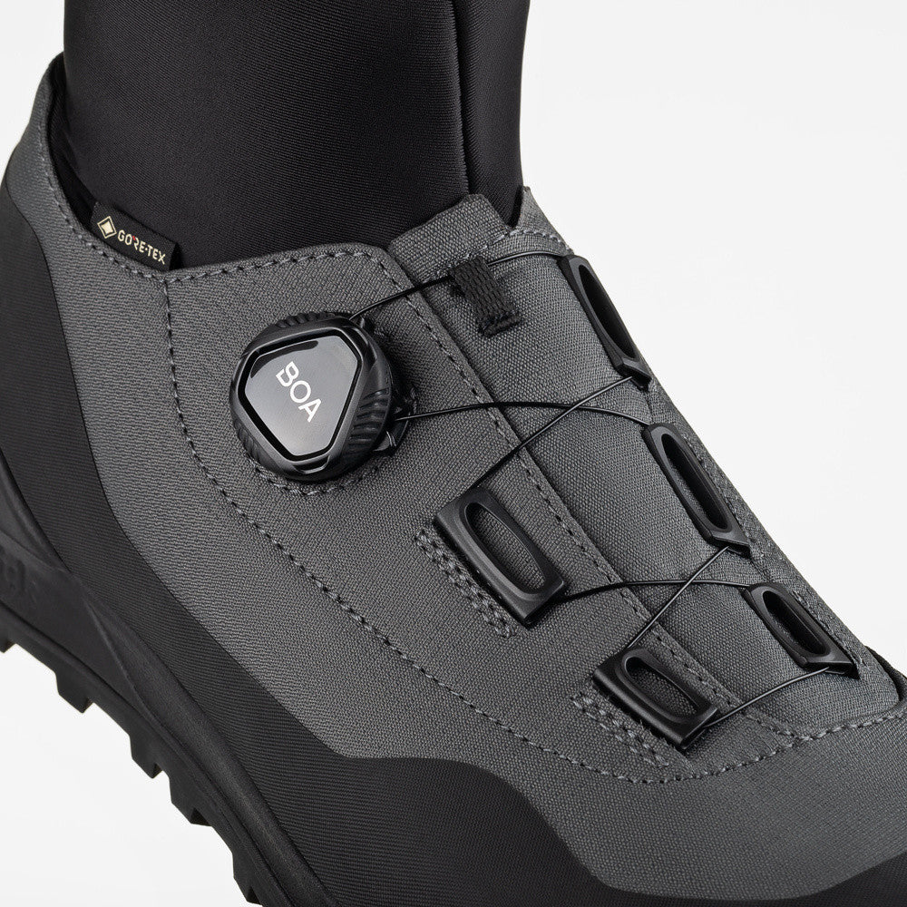 FIZIK HIVER TERRA NANUQ GTX FLAT -maastopyöräilykengät, musta/harmaa