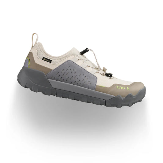 FIZIK ERGOLACE 2 GTX FLAT -maastopyöräilykengät, beige/harmaa