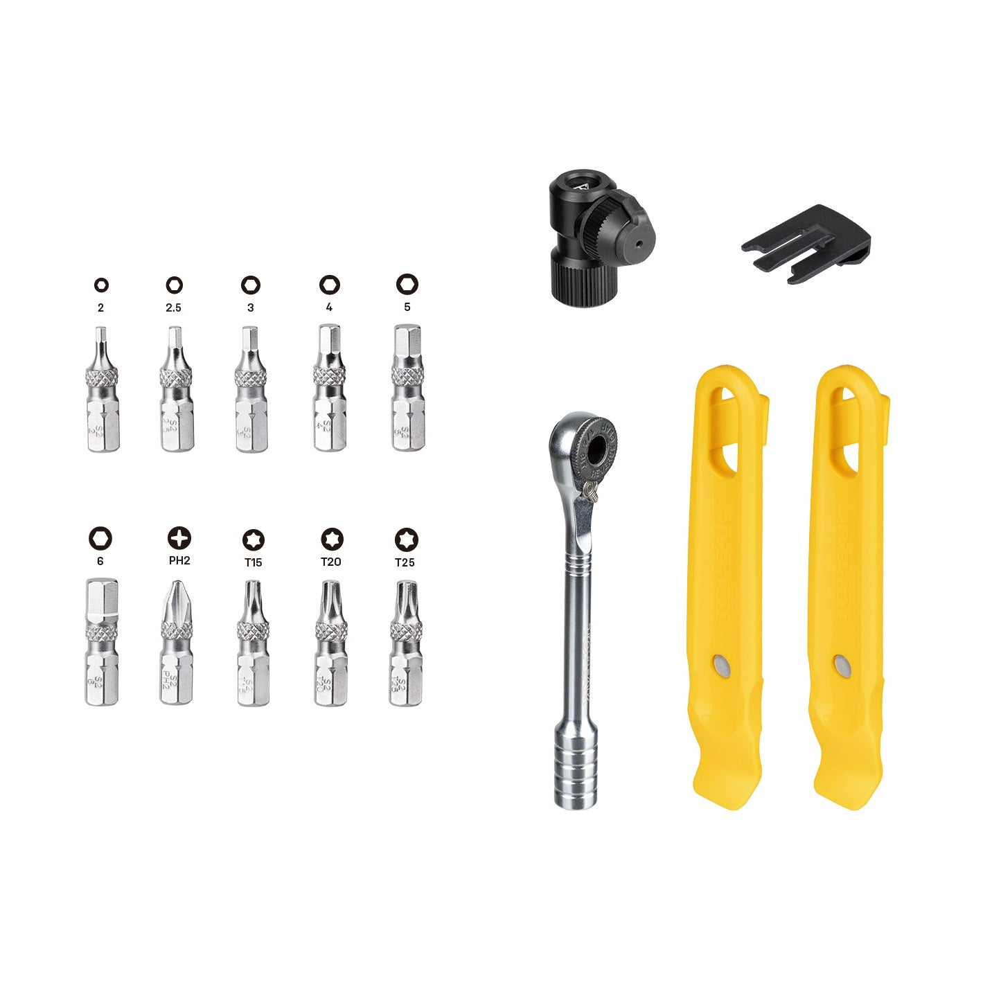 Työkalupullo TOPEAK ESCAPE TOOLPOD Musta