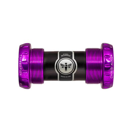 CHRIS KING ThreadFit 24 68/73mm Purple kampiakseli.