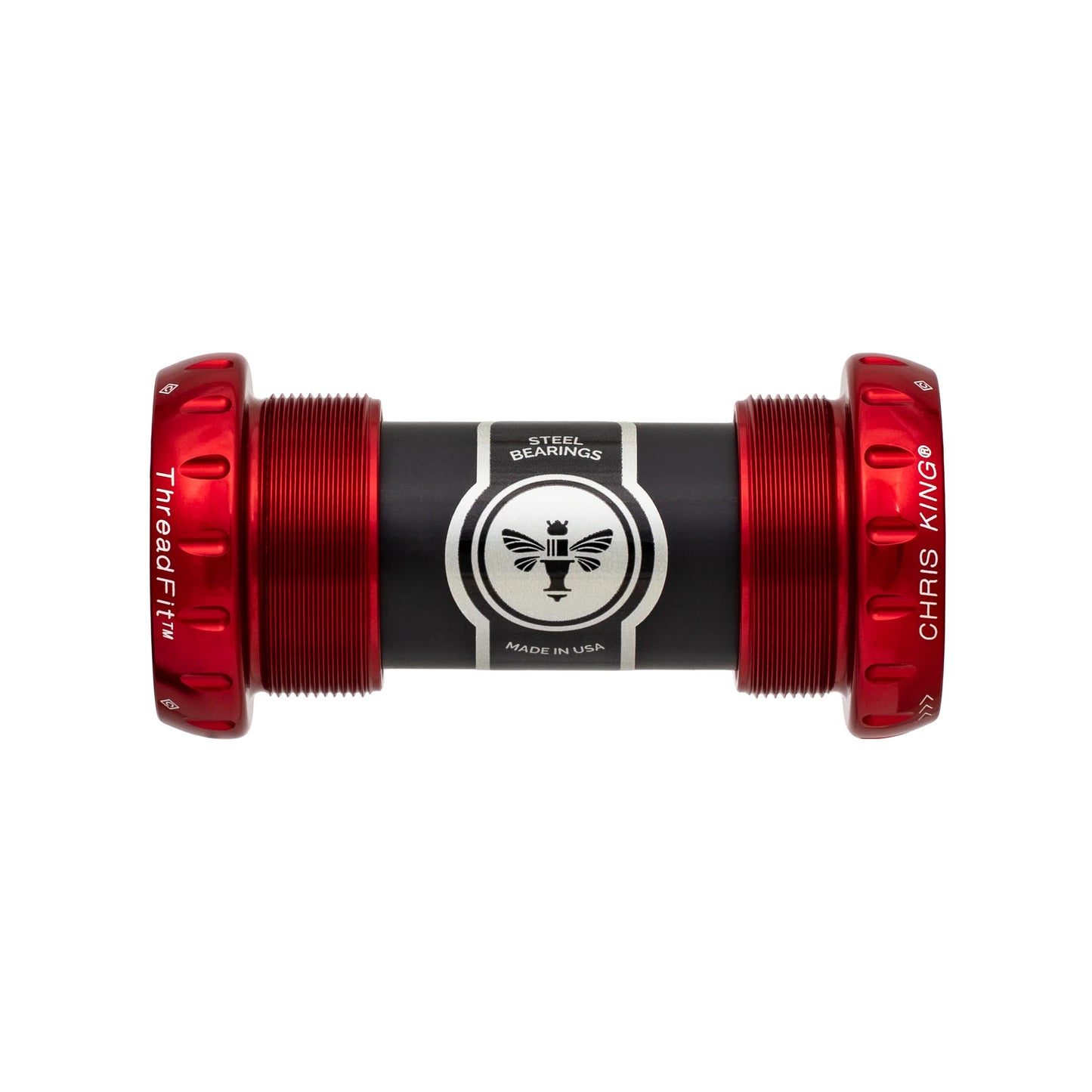 CHRIS KING ThreadFit 24 68/73mm Punainen kampiakseli.