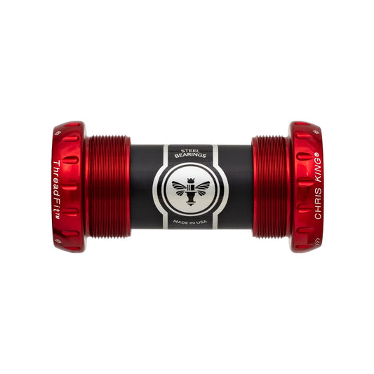 CHRIS KING ThreadFit 24 68/73mm Punainen kampiakseli.