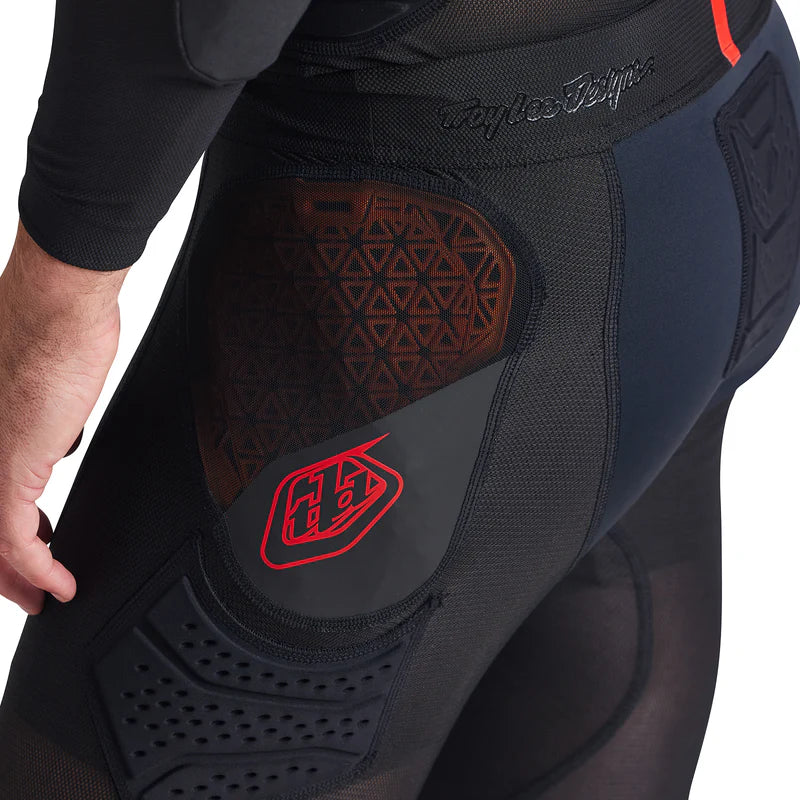 TROY LEE DESIGNS STAGE GHOST D3O suojahousut Musta 2026